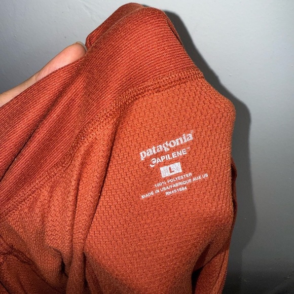 Patagonia Men's L Capilene 1/4 Zip Long Sleeve Pullover Base Layer Shirt - Picture 5 of 7